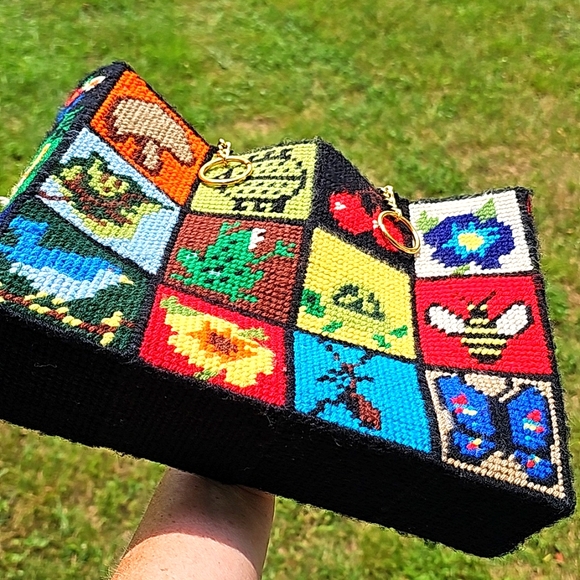 VINTAGE 1970'S Handbag - Picture 3 of 16